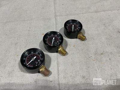 (41) Kampi Components 52015 Dial Indicating Pressure Gages