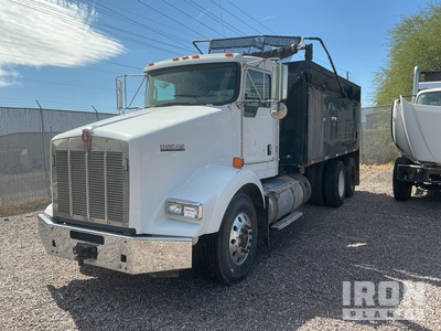 2014 Kenworth T800 6x4 Asphalt-Thermocontainer Lkw