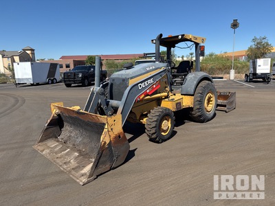 2015 John Deere 210K 4x4 を見 Landscape Loader