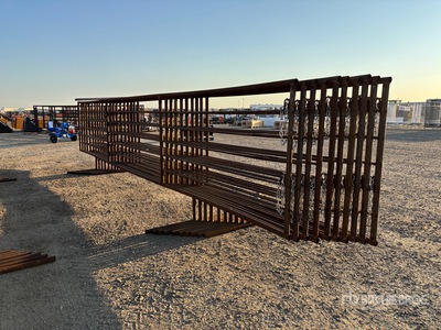 Quantity of (10) 24 ft x 5 ft Livestock Panel