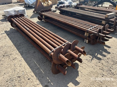 Quantity of (24) 10 ft Screw Piles بنود متنوعة - قطع المعدات