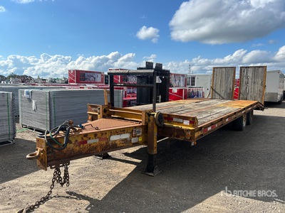2006 JJ Trailer AT2 28 ft T/A T/A Plant Trailer