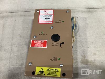 (2) Governors America AVR400 Voltage Regulators