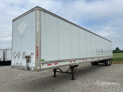 2002 Wabash 53 ft x 102 in T/A Van Trailer