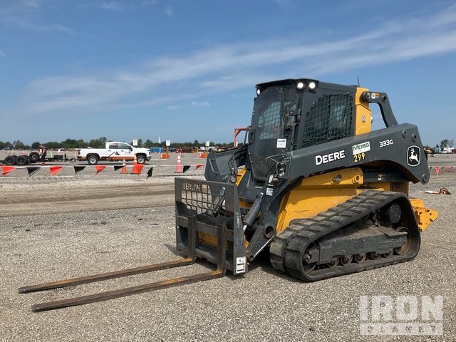 MINI CARGADOR SOBRE ORUGAS 2021 JOHN DEERE 333G