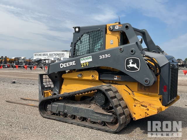 MINI CARGADOR SOBRE ORUGAS 2021 JOHN DEERE 333G