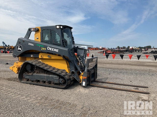 MINI CARGADOR SOBRE ORUGAS 2021 JOHN DEERE 333G