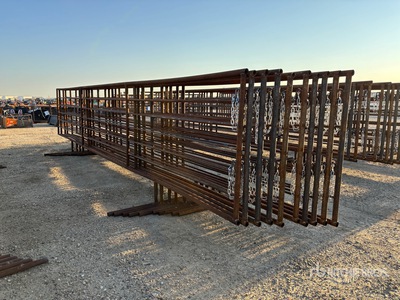Quantity of (10) 24 ft x 5 ft Livestock Panel