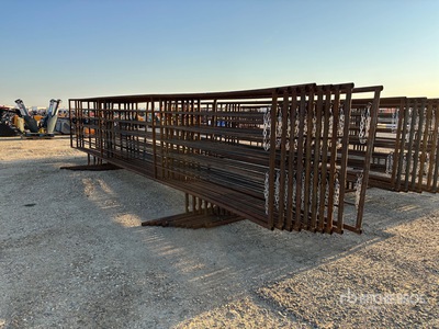 Quantity of (10) 24 ft x 5 ft Livestock Panel