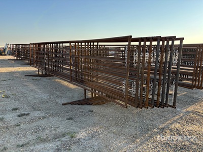 Quantity of (9) 24 ft x 5 ft 24 ft Livestock Panel