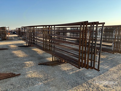 Quantity of (7) 24 ft x 5 ft Livestock Panel