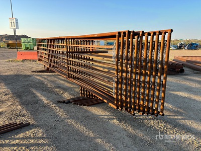 Quantity of (11) 24 ft x 5 ft Livestock Panel