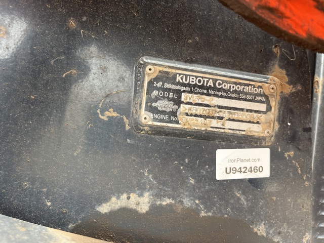 MINI CARGADOR SOBRE ORUGAS 2022 KUBOTA SVL752HC