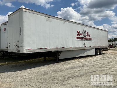 1998 Lufkin 53 ft x 102 in T/A Van Trailer