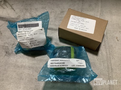 (16) Amphenol Aerospace MS17344R32C15S Electrical Plug Connectors