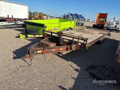 PJ Trailers 24 ft T/A Equipment Trailer