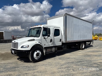 2019 Freightliner M2 106 4x2 Crew Cab Van Truck