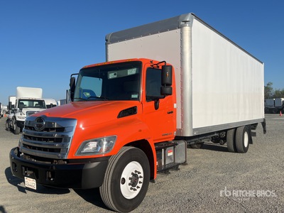 2018 Hino 268 4x2 Van Truck