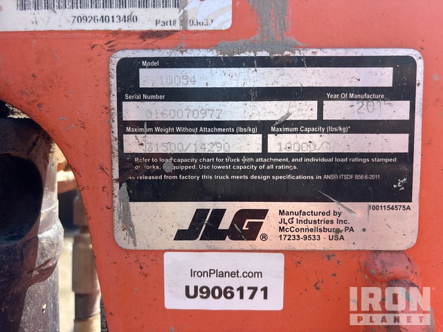 MANIPULADOR 2015 JLG
