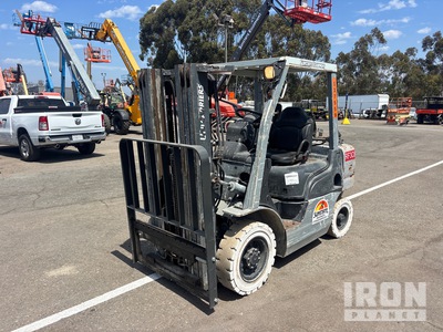 2014 (unverified) Nissan UniCarriers MU1F2A25 (PFU50) 4245 lb Cushion Tire Forklift