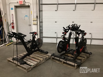 (3) Life Fitness Indoor Cycle Exercise Bikes