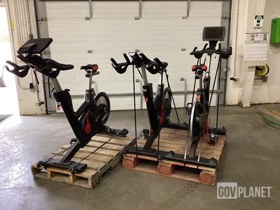 (3) Life Fitness Indoor Cycles
