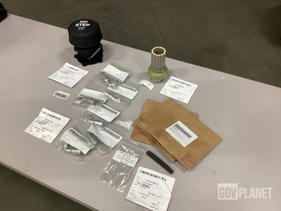 (1) Fitting Assembly, (1) Breather Cap, (6) Elbows & (3) Stop Pads