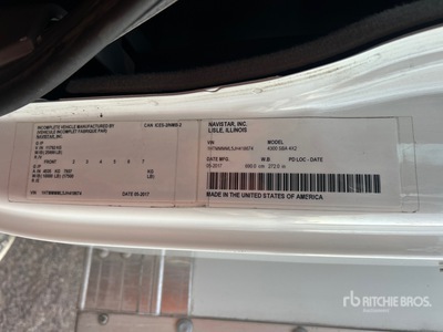 2018 International 4300 4x2 Van Truck