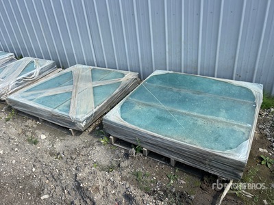 Quantity of (2) Pallets of Plate Glass