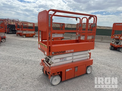 2017 Snorkel S3219E Electric Scissor Lift