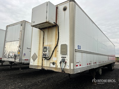 2007 Manac 94253101 53 ft x 102 in T/A Heated Van Trailer