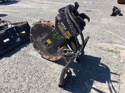 Trench Grader SP-36 Backhoe/Skid Steer 6 in Vibratory Compaction Wheel Varios, implementos de compactacion