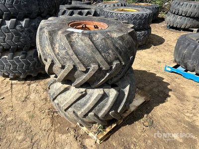 Quantity of (2) Goodyear 21.5L-16.1 Tires