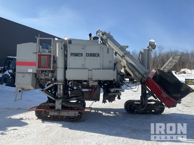 2019 Power Curbers 5700C MAX Maquina para bordillos y canaletas