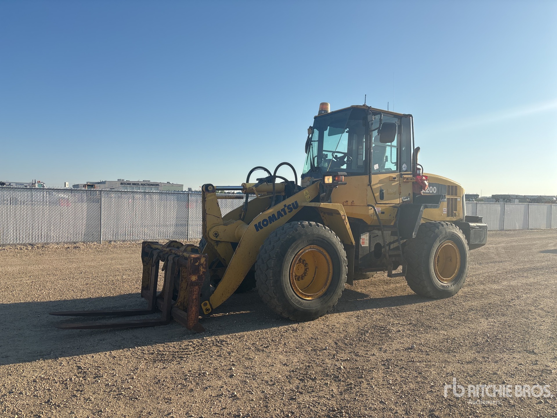 2008 Komatsu WA200-6 Radlader