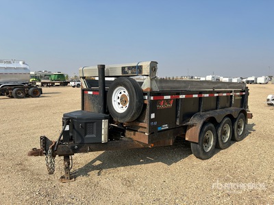N&N 14 ft Tri/A Dump Utility Trailer