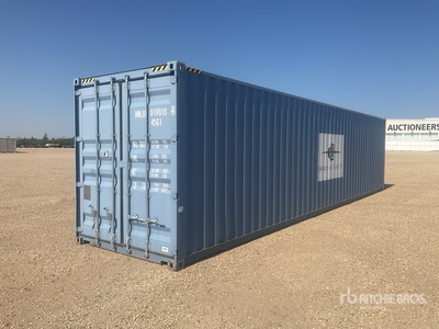 40 ft High Cube Contenedor de almacenamiento
