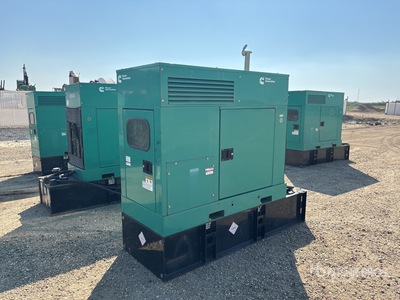 2012 Cummins 20 kW Skid-Mounted Generador