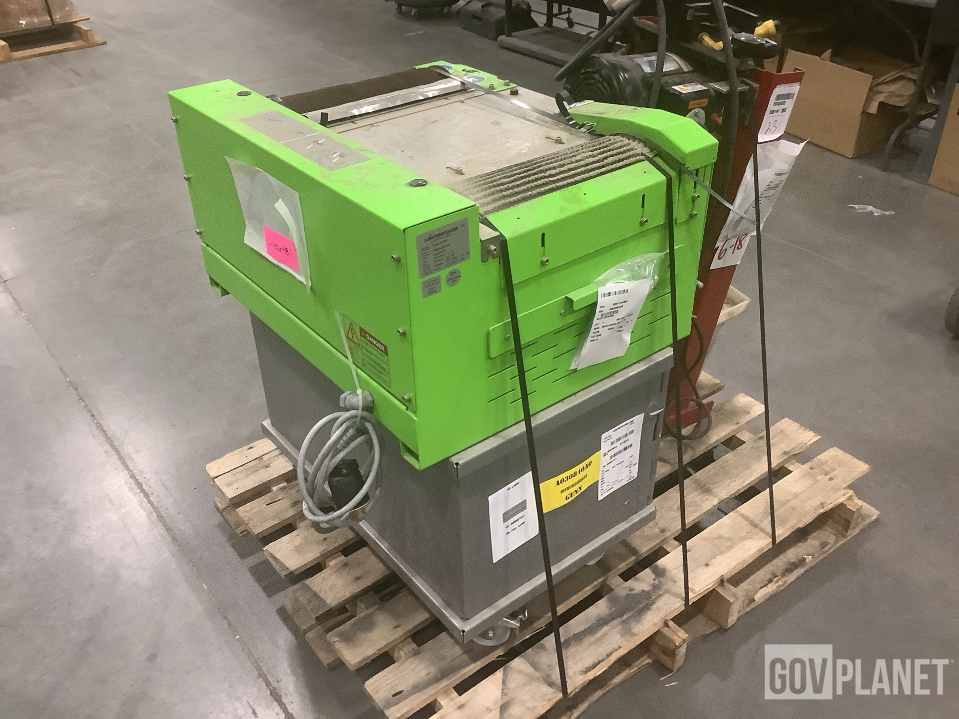 Surplus (1) Wintersteiger Waxjet 92 Hot Wax Machine & (1