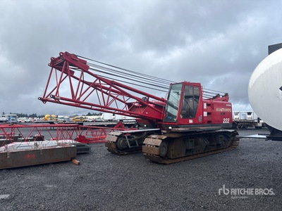 1999 Manitowoc 222 100 ton Lattice-Boom Crawler Crane