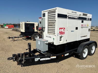 2018 Multiquip DCA70USI3CAN 56 kW Mobile Generator Set