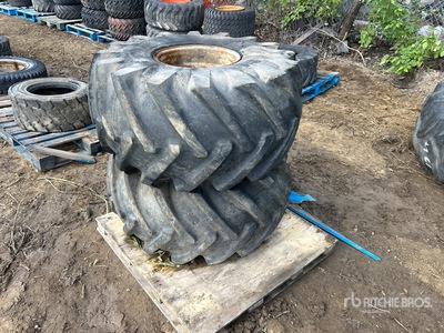Quantity of (2) Goodyear 21.5L-16.1 Tires
