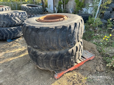 Quantity of (2) Michelin 20.5-25 Tires