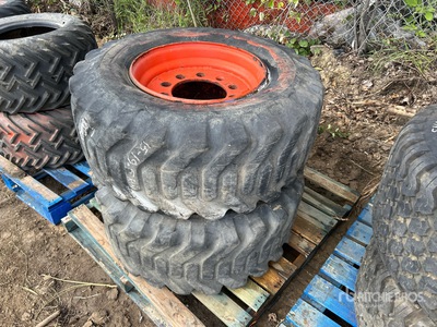 Quantity of (2) General 15-19.5NHS Tires
