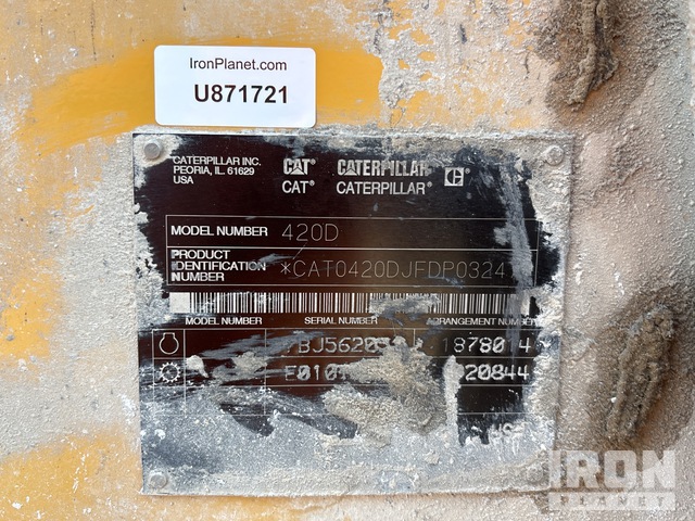 RETROEXCAVADORA 2006 CATERPILLAR 420D