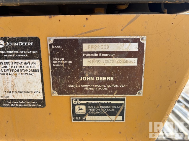 EXCAVADORA 2013 JOHN DEERE 225DLC