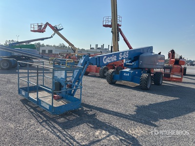 2008 Genie S-65 4WD Diesel رافعة تليسكوبية بذراع تطويل