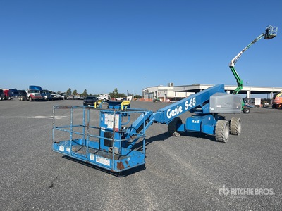 2008 Genie S-65 4WD Diesel Plataforma Elevadora Telescópica