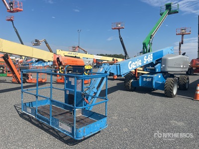 2008 Genie S-65 4WD Diesel Telescopic Boom Lift