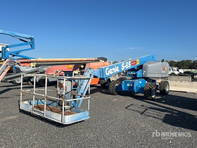 2008 Genie S-65 4WD Diesel Telescopic Boom Lift